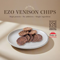 Ezo Venison Deer Chips Air-Dried